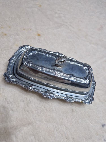 Decorative plate silver - decorative,