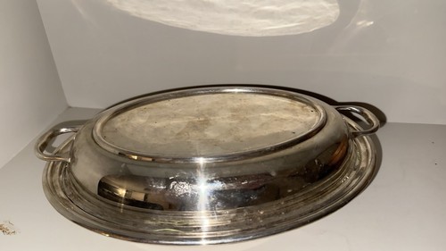 Antique epns covered serving - epns,