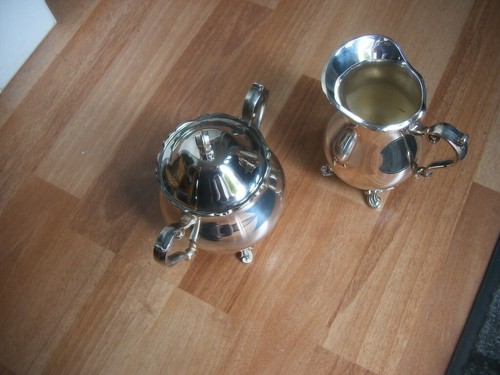 Matching silver plated - silver,