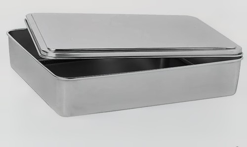 Stainless steel covered cake - steel,