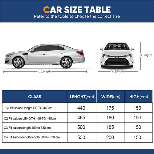Layer waterproof car cover - 6-layer,